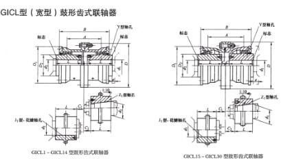 中间轴鼓形齿式联轴器